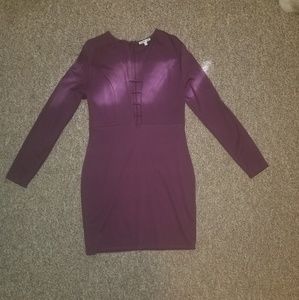 Body con long sleeve dress